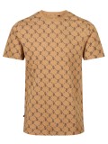 Luke "Lineker" Crew Neck T Shirt In Caramel - M730162