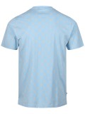 Luke "Lineker" Crew Neck T Shirt In Sky Blue - M730162
