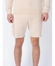 Luke Hanoi Sweat Shorts in Cream - M750351