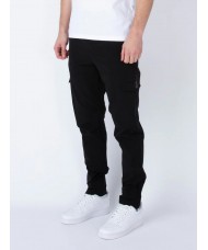 Luke Semantic Cargo Trousers In Black M750450