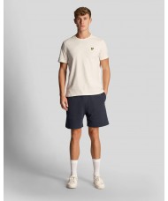 Lyle & Scott Slub Short In Navy Blue - ML2009V