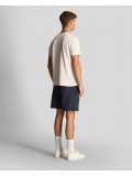 Lyle & Scott Slub Short In Navy Blue - ML2009V