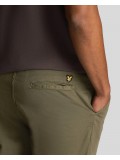 Lyle & Scott Chino Shorts In Olive Green - SH1814V W485