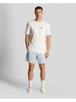 Lyle & Scott Plain Swim Shorts In Light Blue - SH1204VB