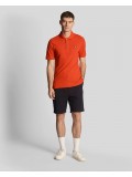 Lyle & Scott Plain Polo Shirt In Gala Red - SP400VOG Z799