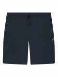 Lyle & Scott Slub Short In Navy Blue - ML2009V