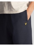 Lyle & Scott Slub Short In Navy Blue - ML2009V