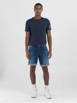 Replay Grover Straight Fit Jean Shorts - M1072 000 573 600 007