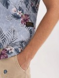 Replay Short-sleeved shirt with floral print  M4119 .000.74920