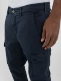 Replay Slim fit Jaan Cargo Pants In Navy Blue M9649 .000.8366197