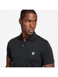 Timberland Men's Merry Meeting Stretch Polo In Black -  TB 0A2DJE100