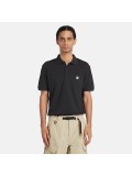 Timberland Men's Merry Meeting Stretch Polo In Black -  TB 0A2DJE100