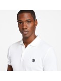 Timberland Men's Merry Meeting Stretch Polo In White -  TB 0A2DJE100