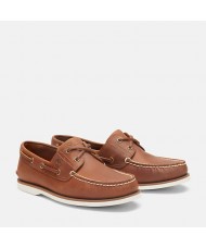 Timberland Men’s Classic Two Eye Boat Shoe In Brown - Style Number TB 0A43V9877