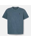 Timberland Men's Garment T Shirt In Navy Blue - TB 0A5YAYCR3
