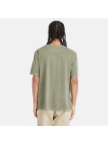 Timberland Men's Garment T Shirt In Green - TB 0A5YAYCR3