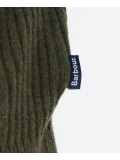 Barbour Holden Lambswool Half Zip Jumper In Olive - MKN0837OL91