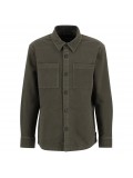Barbour Moleskin Overshirt In Dark Olive - MOS0445OL71 Barbour Moleskin Overshirt In Dark Olive - MOS0445OL71