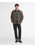 Barbour Moleskin Overshirt In Dark Olive - MOS0445OL71 Barbour Moleskin Overshirt In Dark Olive - MOS0445OL71