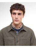 Barbour Moleskin Overshirt In Dark Olive - MOS0445OL71 Barbour Moleskin Overshirt In Dark Olive - MOS0445OL71