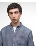 Barbour Men's Buckley Tailored Fit Shirt In Dark Navy - MSH5507NY94