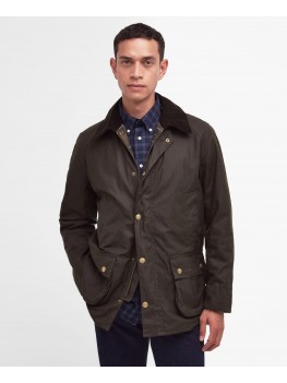 Barbour Ashby Waxed Jacket In Olive - MWX0339OL71