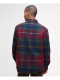 Barbour Chapter Check Overshirt In Winterberry Tartan - MOS0400TN69