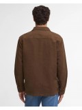 Barbour Moleskin Overshirt In Dark Sand - MOS0445SN71