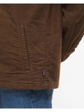 Barbour Moleskin Overshirt In Dark Sand - MOS0445SN71