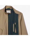 Lacoste Men’s Water-Repellent Twill Harrington Jacket in Beige - BH7186 00 CB8