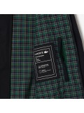Lacoste Men’s Water-Repellent Twill Harrington Jacket in Navy Blue - BH7186 00 HDE Lacoste Men’s Water-Repellent Twill Harrington Jacket in Navy Blue - BH7186 00 HDE