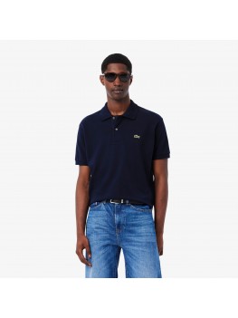 Lacoste Men's Classic Fit L1212 Polo Shirt In Navy Blue