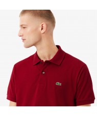 Lacoste Men's Classic Fit Polo Shirt In bordeaux - L1212 T01476
