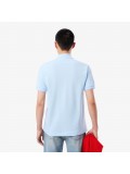 Lacoste Men's Classic Fit Polo Shirt In Light Blue L1212 T01 Lacoste Men's Classic Fit Polo Shirt In Light Blue L1212 T01