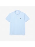 Lacoste Men's Classic Fit Polo Shirt In Light Blue L1212 T01 Lacoste Men's Classic Fit Polo Shirt In Light Blue L1212 T01