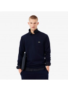 Lacoste Crew Neck Sweatshirt In Navy Blue - SH9608 00 166