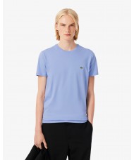 Lacoste Men's Crew Neck Pima Cotton Jersey T-shirt In Light Purple - TH6709 00 5QD Lacoste Men's Crew Neck Pima Cotton Jersey T-shirt In Light Purple - TH6709 00 5QD
