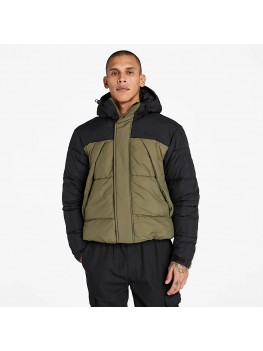 Timberland Durable Water Repellent Puffer In Black / Dark Green - TB0A6267AQ2