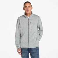 Timberland Melange Fleece Jacket for Men in Dark Grey - TB0A44T1 052 