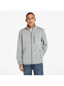 Timberland Melange Fleece Jacket for Men in Dark Grey - TB0A44T1 052 