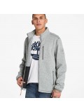 Timberland Melange Fleece Jacket for Men in Dark Grey - TB0A44T1 052 