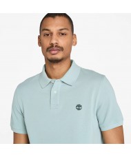 Timberland Men's Millers River Pique Polo Shirt In Grey - TB0A6VDP EYM