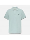 Timberland Men's Millers River Pique Polo Shirt In Grey - TB0A6VDP EYM