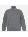 Timberland Williams River Turtle Neck Cotton Jumper for Men in Dark Grey - TB0A2845 U14 Timberland Williams River Turtle Neck Cotton Jumper for Men in Dark Grey - TB0A2845 U14