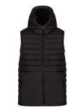 Luke Bubbla Hood 2000 Gilet In Black - M680706 Luke Bubbla Hood 2000 Gilet In Black - M680706