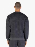 Luke Torridon Texture Sweater In Charcoal - M810307 Luke Torridon Texture Sweater In Charcoal - M810307