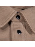 Luke Ettrick Overshirt In Colour; Putty - M780950 Luke Ettrick Overshirt In Colour; Putty - M780950