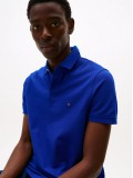 Tommy Hilfiger 1985 Collection Pique Polo In Bright Blue MW0MW17770D03