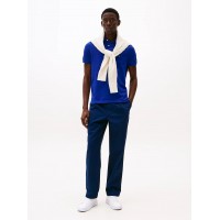 Tommy Hilfiger 1985 Collection Pique Polo In Bright Blue MW0MW17770D03