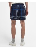 Barbour Twain Check 5'' Swim Shorts In Navy Blue MSW0067NY91